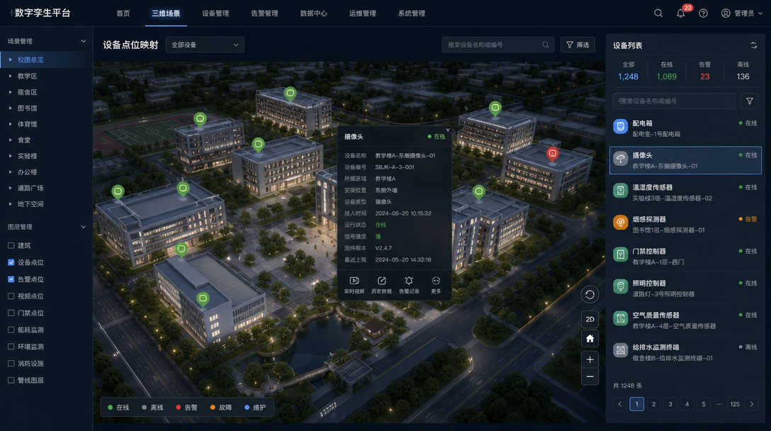 设备点位映射功能图